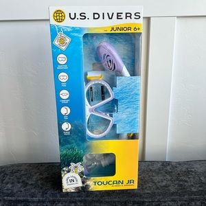 NIB U.S. Divers Junior’s Mask And Snorkel